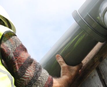install PVC downpipes